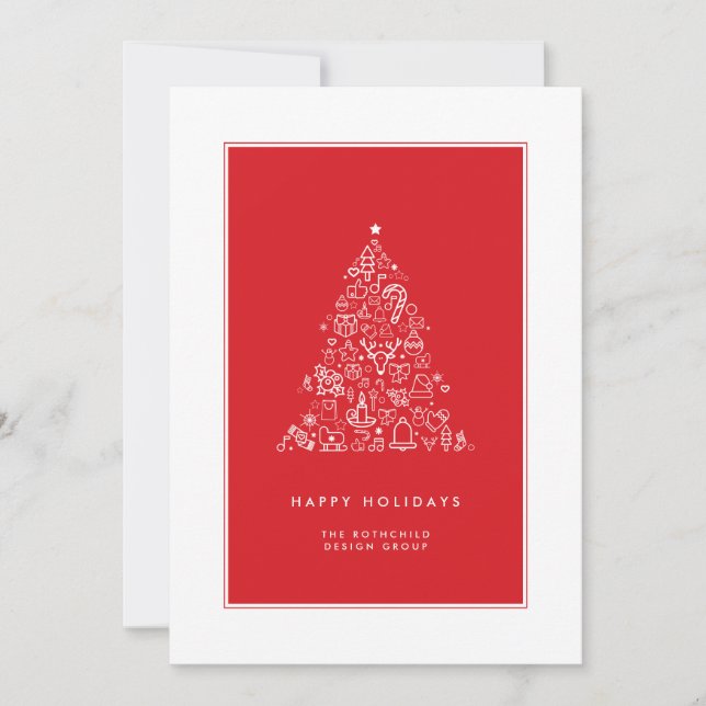 HAPPY HOLIDAYS Corporate Company Business (Vorderseite)