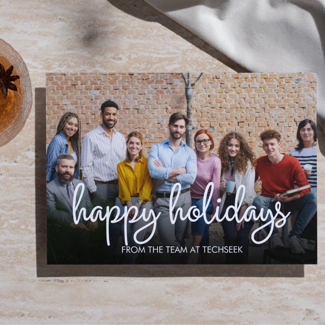 Happy Holidays Corporate Foto Weihnachten (Von Creator hochgeladen)