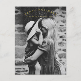 Happy Holidays Custom Foto Weihnachten