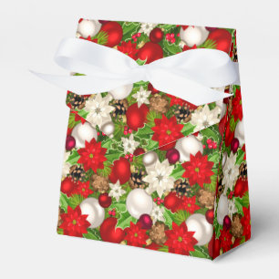 Happy Holidays Favor Box Geschenkschachtel