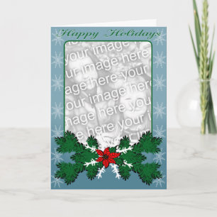 Happy Holidays Feiertagskarte