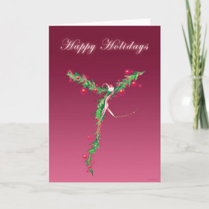 Happy Holidays Feiertagskarte