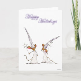 Happy Holidays Feiertagskarte