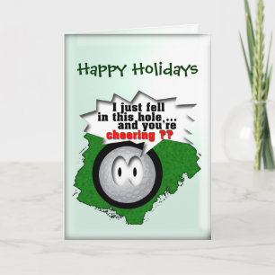 Happy Holidays Feiertagskarte