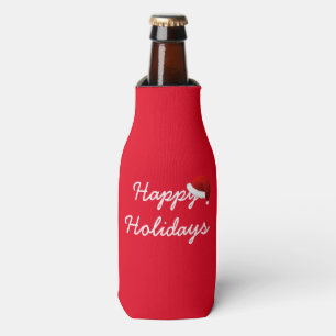 Happy Holidays Flasche Cooler Flaschenkühler