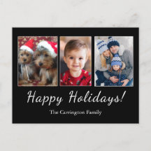 Happy Holidays Foto Script Einfache Weihnachten