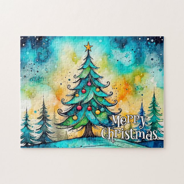 Happy Holidays | Frohe Weihnachten, Jeder (Horizontal)