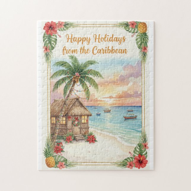 'Happy Holidays from the Caribbean' Puzzle (Vertikal)