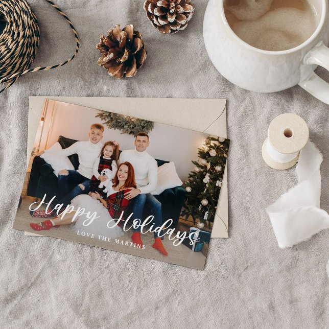 Happy Holidays Fun Script Foto (Von Creator hochgeladen)