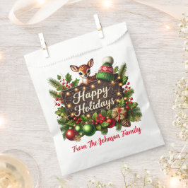 Happy Holidays Geschenktütchen