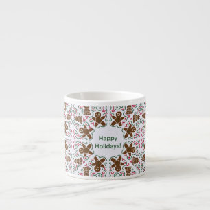 Happy Holidays Gingerbread Tasse