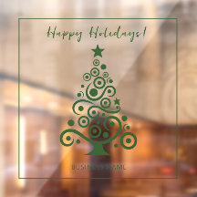 Happy Holidays Grüne Weihnachtsbaumdekoration