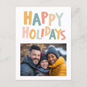 HAPPY HOLIDAYS Handmade Custom FOTO Weihnachten