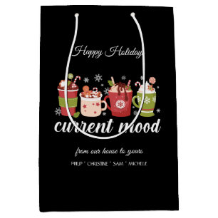 Happy Holidays - Hot Cocoa Mittlere Geschenktüte