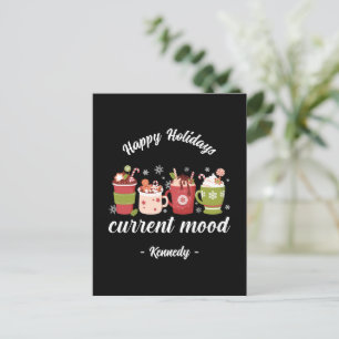 Happy Holidays - Hot Cocoa Postkarte