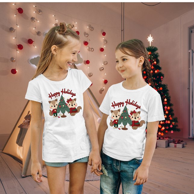 Happy Holidays Kids T-shirt enfant (Créateur téléchargé)