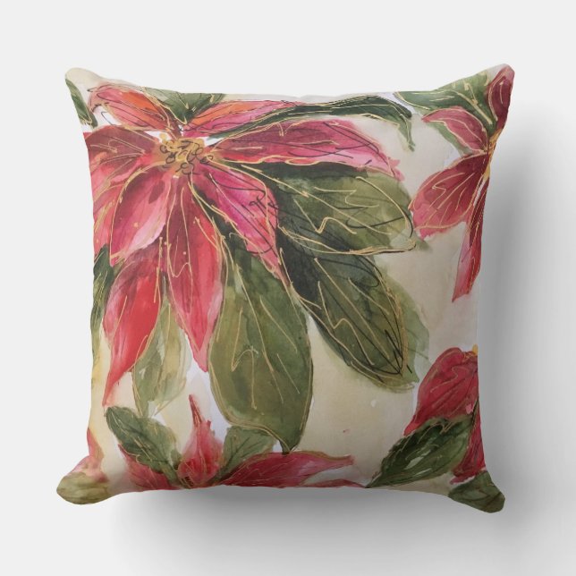 Happy Holidays Kissen (Vorderseite)