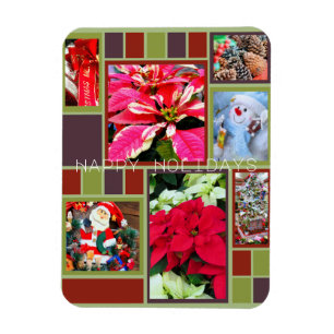Happy Holidays Magnet