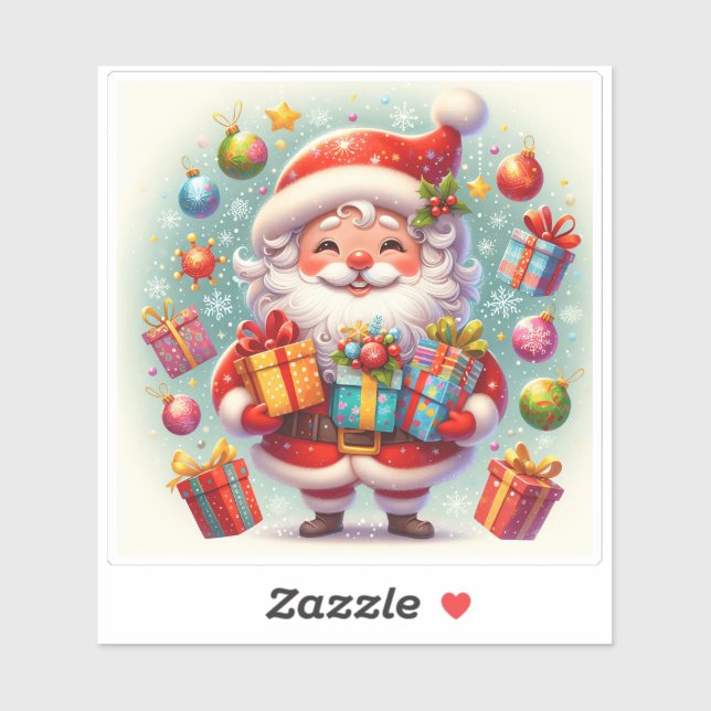 Happy Holidays mit einem Weihnachtsaufkleber! Aufkleber (Blatt)