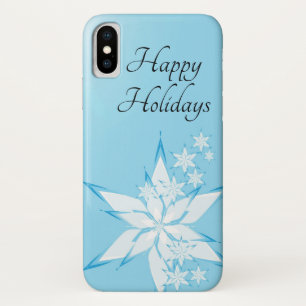 Happy Holidays mit Snowflake Art Case-Mate iPhone Hülle