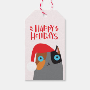 Happy Holidays - Niedlich Weihnachten Weihnachten  Geschenkanhänger