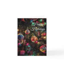 Happy Holidays Ornaments