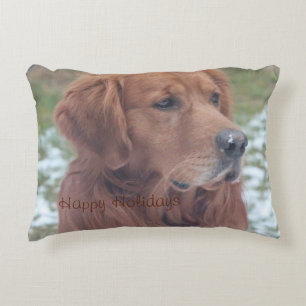 Happy Holidays Pet Kissen