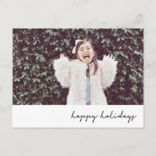 Happy Holidays Postcard Feiertagspostkarte