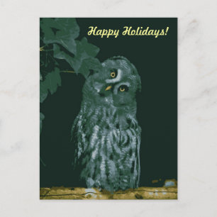 Happy Holidays Postcard Feiertagspostkarte