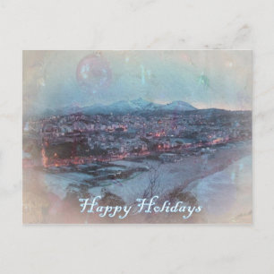 Happy Holidays Postcard Feiertagspostkarte