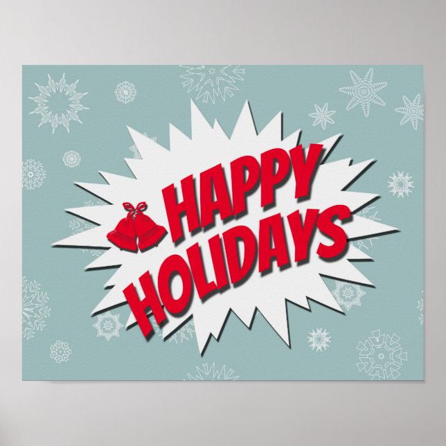 Happy Holidays Poster (Vorne)