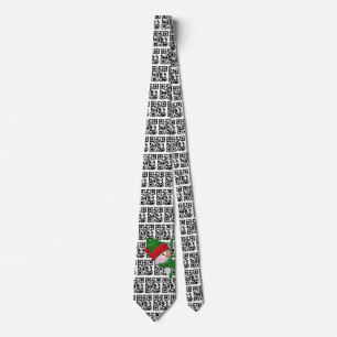 Happy Holidays QR Codes und Snowman Krawatte