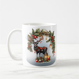 Happy Holidays Reindeer Kaffeetasse