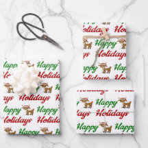 Happy Holidays Rentier Weihnachtsskript