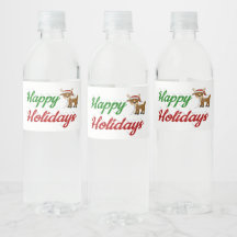 Happy Holidays Rentierskript Weihnachten