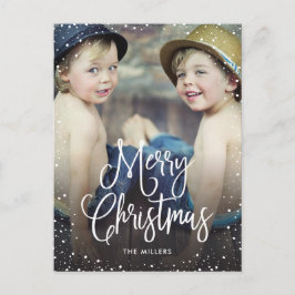 Happy Holidays Schnee Weihnachten Foto