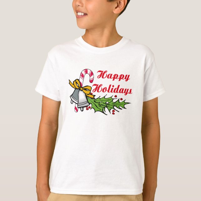 Happy Holidays Shirt (Vorderseite)