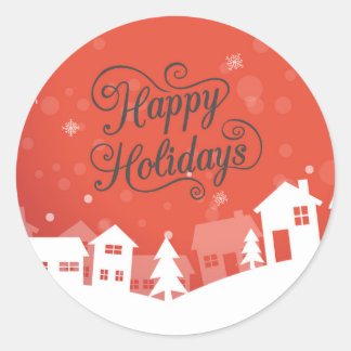 Happy Holidays Sticker