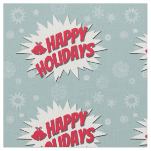 Happy Holidays Stoff