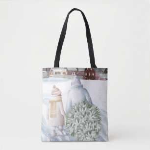 Happy Holidays Tasche