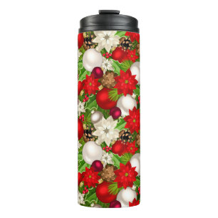 Happy Holidays Thermal Tumbler Thermosbecher