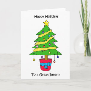 Happy Holidays to Intern Karte