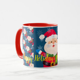 Happy Holidays von Santa Tasse