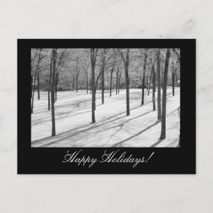 Happy Holidays Vorlage Postkarte