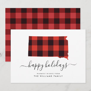 HAPPY HOLIDAYS Warme Wünsche aus South Dakota