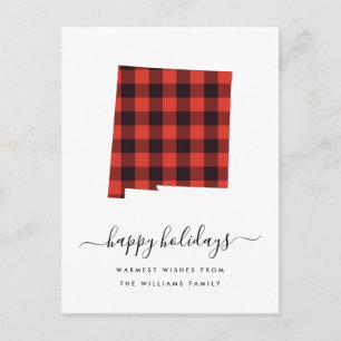 Happy Holidays Warme Wünsche New Mexico Postkarte