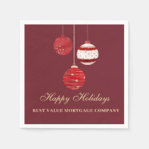 Happy Holidays Watercolor Business
