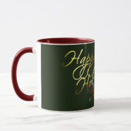 Happy Holidays Weihnachten Tasse