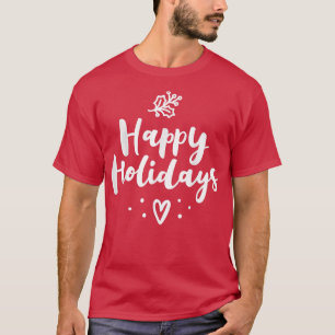 Happy Holidays Weihnachten und neue Jahre T-Shirt