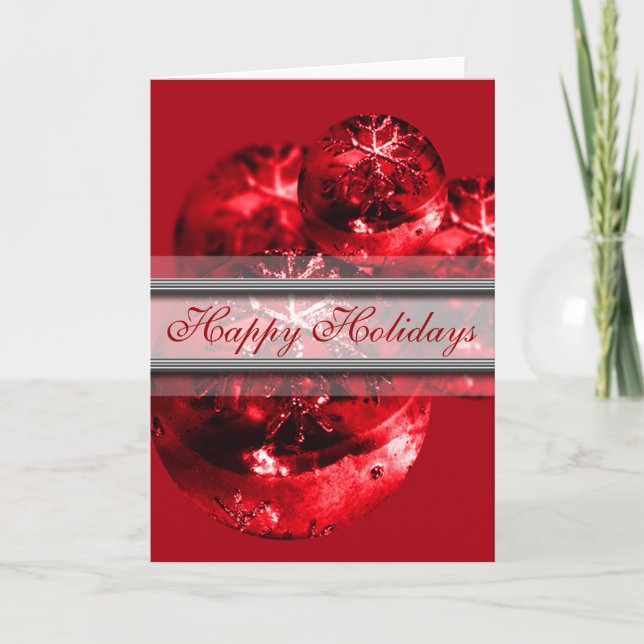 Happy Holidays Weihnachten Weihnachten Weihnachten (Vorderseite)